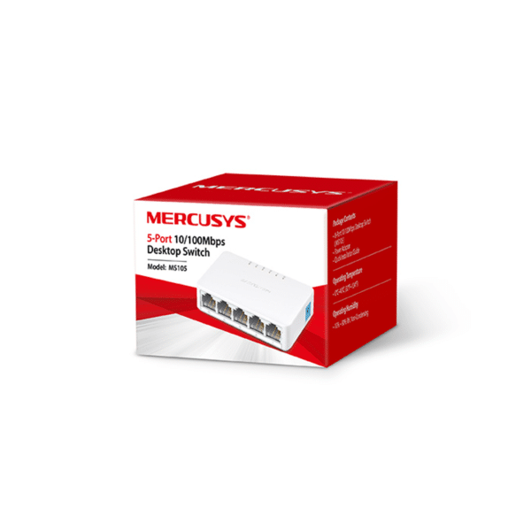 Switch Sobremesa 5-Puertos Mercusys