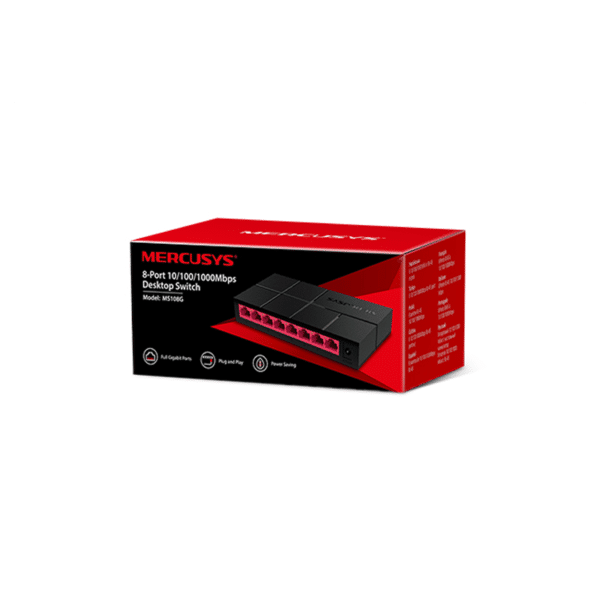 Switch de Escritorio 8 Puertos Mercusys