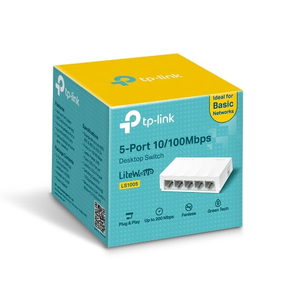 Switch de Mesa 5 Puertos TP-Link